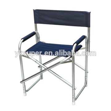 Silla de director, silla de director de aluminio plegable de lona